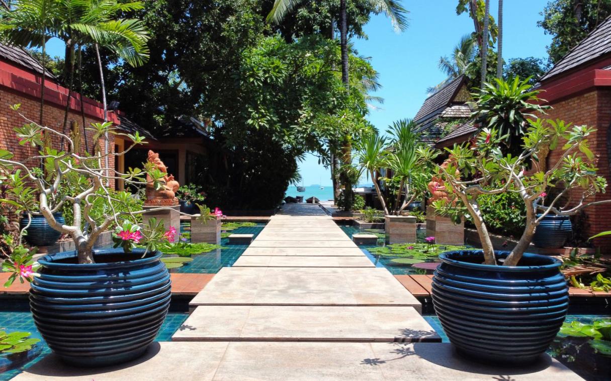 Villa Koh Samui Thailand Asia Luxury Pool Upni Duniya Path 1