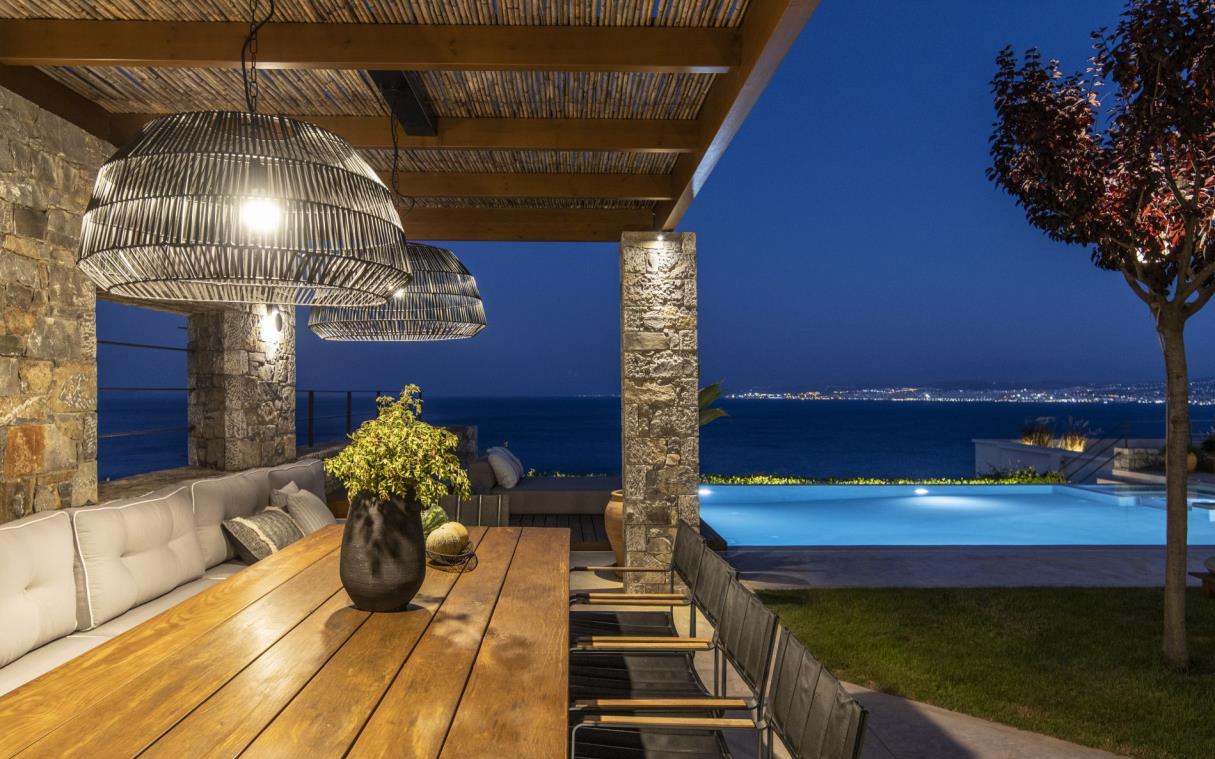 Villa Heraklion Crete Greece Luxury Pool Octo Out Din 5