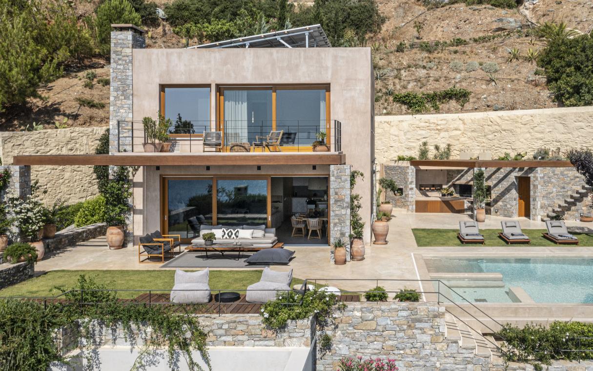 Villa Heraklion Crete Greece Luxury Pool Octo Ext 3