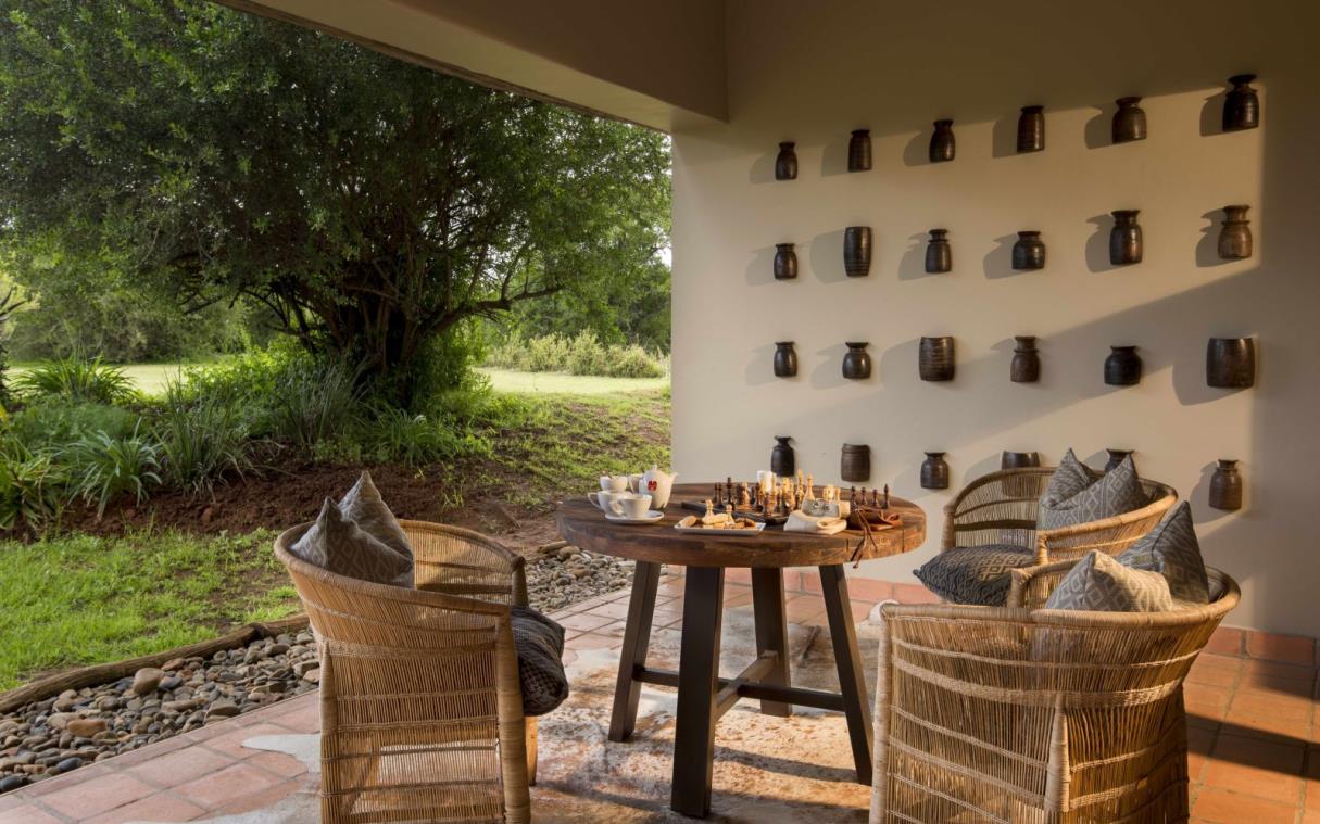Villa South Africa Kwandwe Game Reserve Luxury Safari Lodge Melton Manor Out Liv