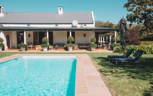 Villa Franschhoek South Africa Luxury Pool Manoir Cov