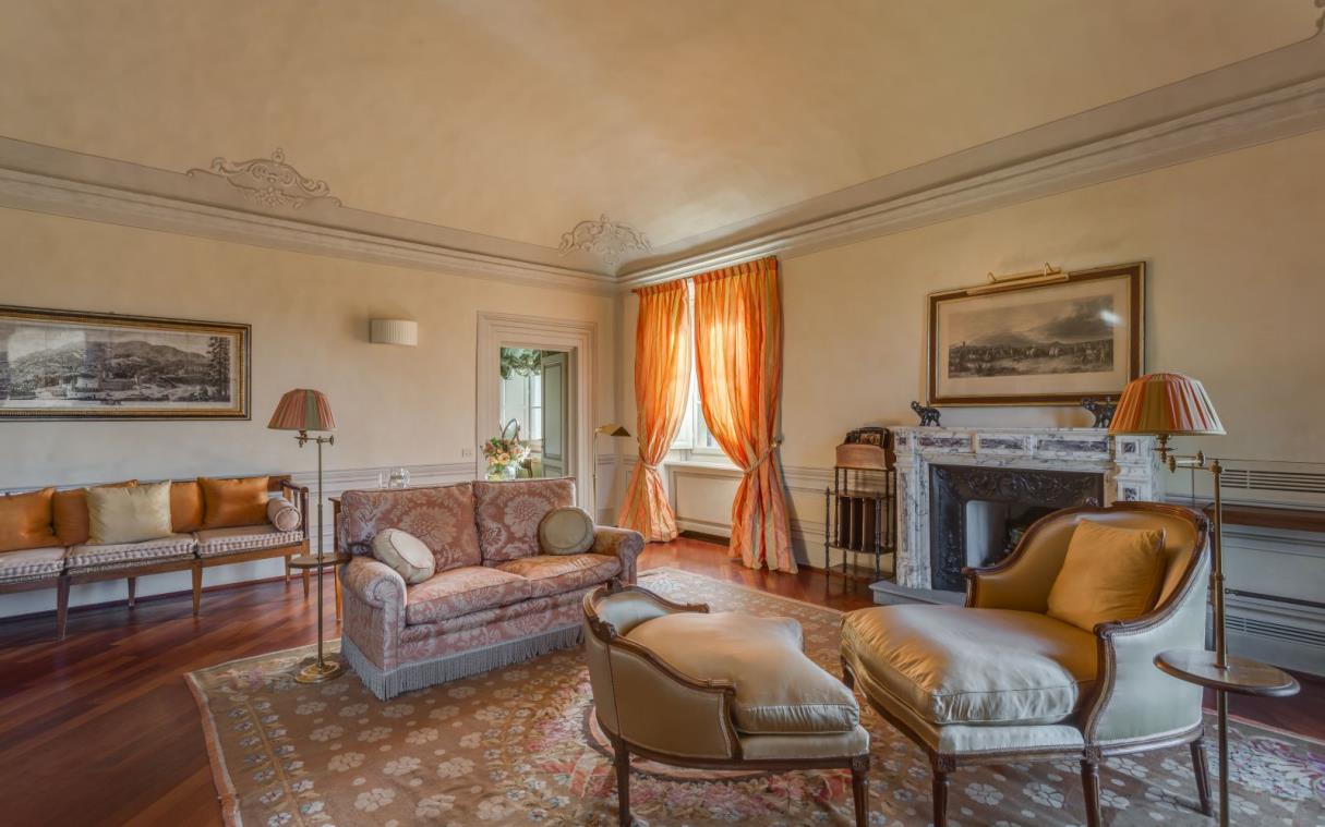 Villa Florence Tuscany Italy Luxury Historic Pool Le Rose Bed 8