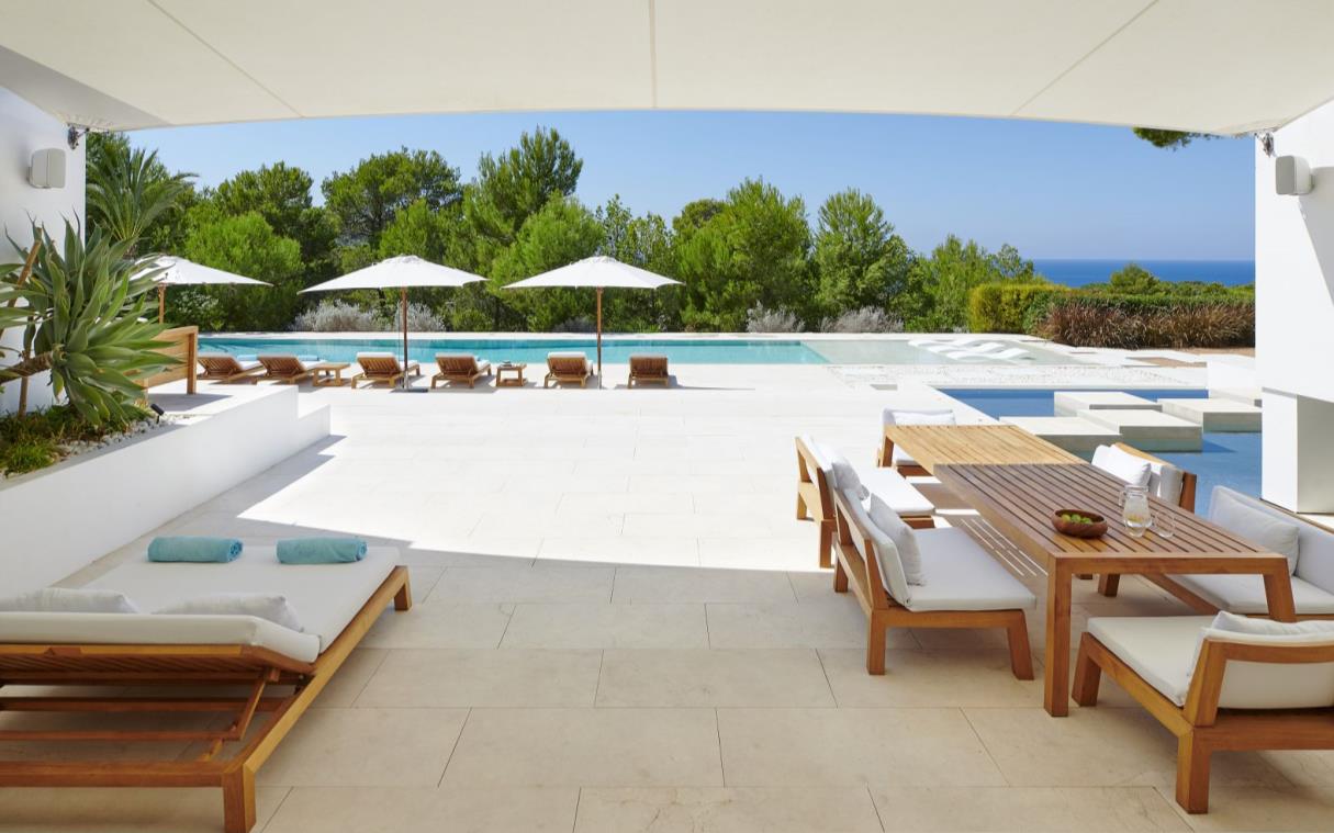 Villa Ibiza Spain Luxury Pool Jacuzzi Luxury Casa Agua Out Liv 16