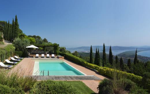 Villa Tuscany Coast Porto Ercole Italy Orizzonte Swim 2 1