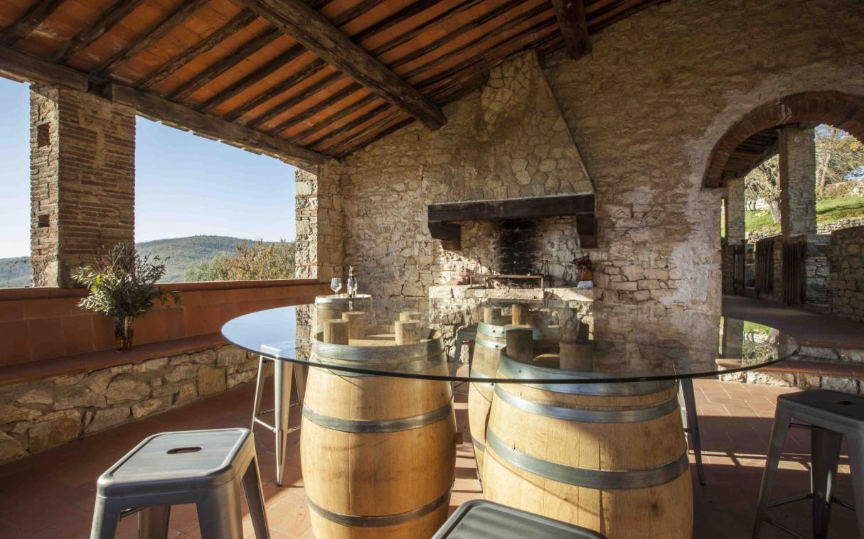 Villa Chianti Tuscany Vineyards Pool Gardens Luxury Vertine Out Liv 1