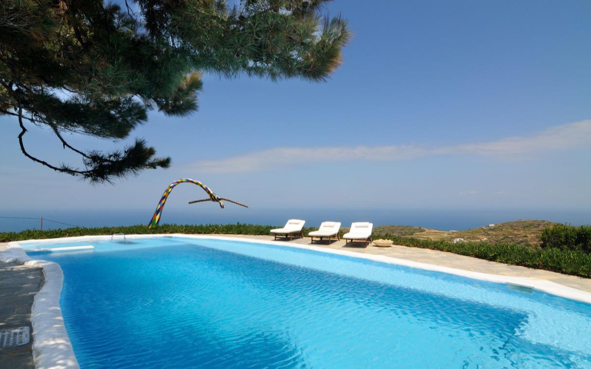 Villa Sifnos Cyclades Islands Greece Luxury Beach Pool Monet Swim 6