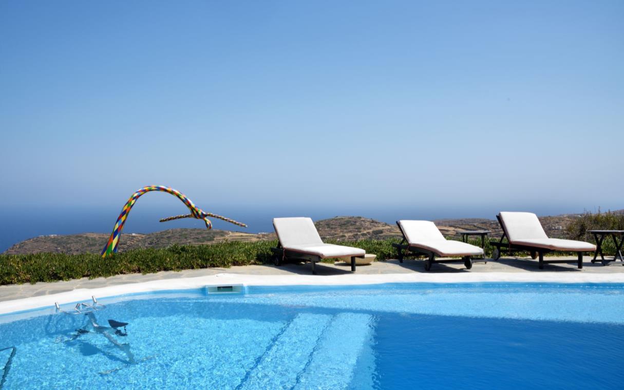 Villa Sifnos Cyclades Islands Greece Luxury Beach Pool Monet Swim 2
