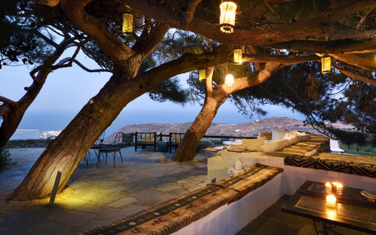 Villa Sifnos Cyclades Islands Greece Luxury Beach Pool Monet Out Liv 11