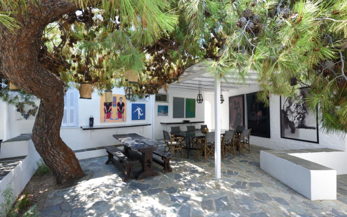 Villa Sifnos Cyclades Islands Greece Luxury Beach Pool Monet Out Liv 1
