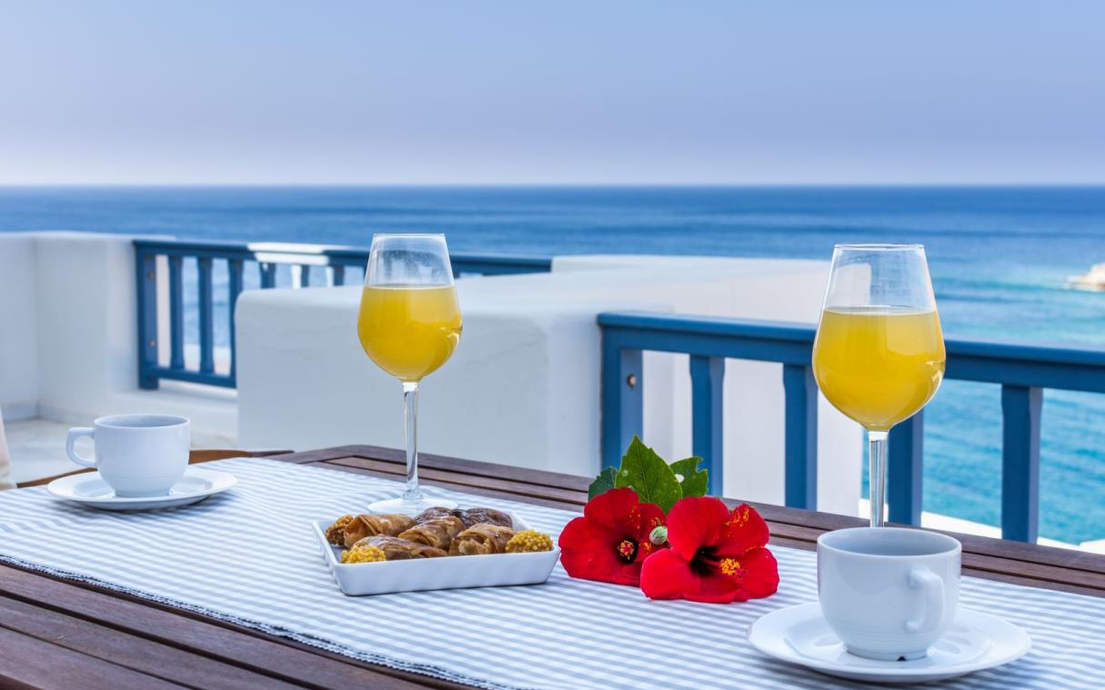 Villa Cyclades Syros Greek Islands Luxury Sea Pool Blueros Out Din 3