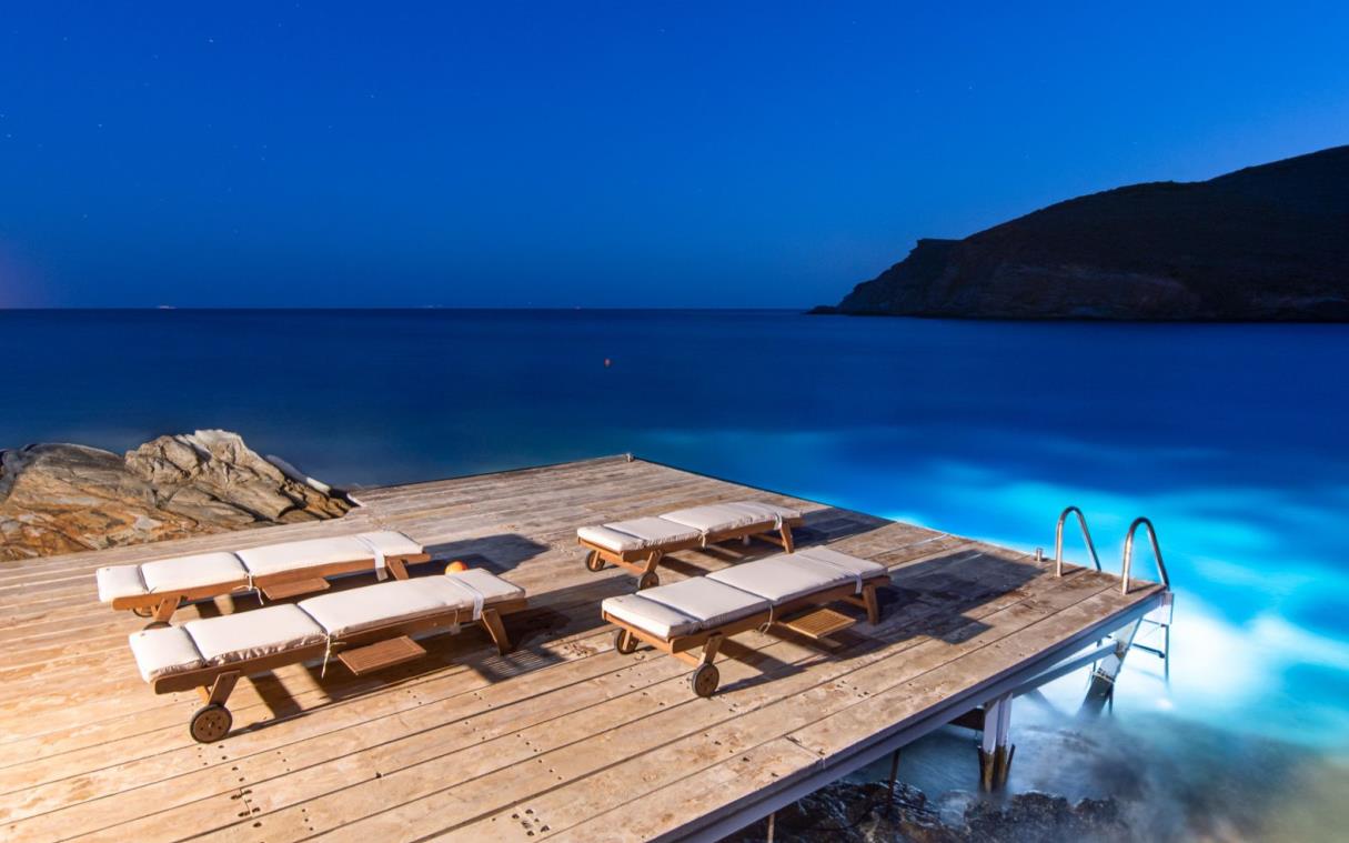 Villa Cyclades Syros Greek Islands Luxury Sea Pool Blueros Dock 3