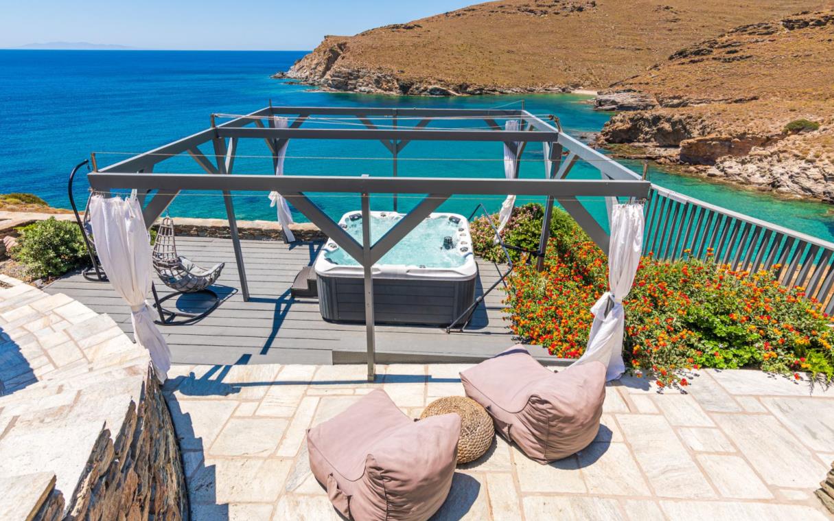 Villa Cyclades Syros Greek Islands Luxury Sea Pool Blueros Jac