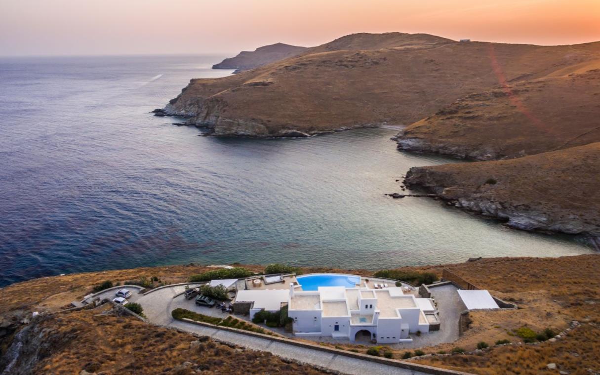 Villa Cyclades Syros Greek Islands Luxury Sea Pool Blueros Aer 9
