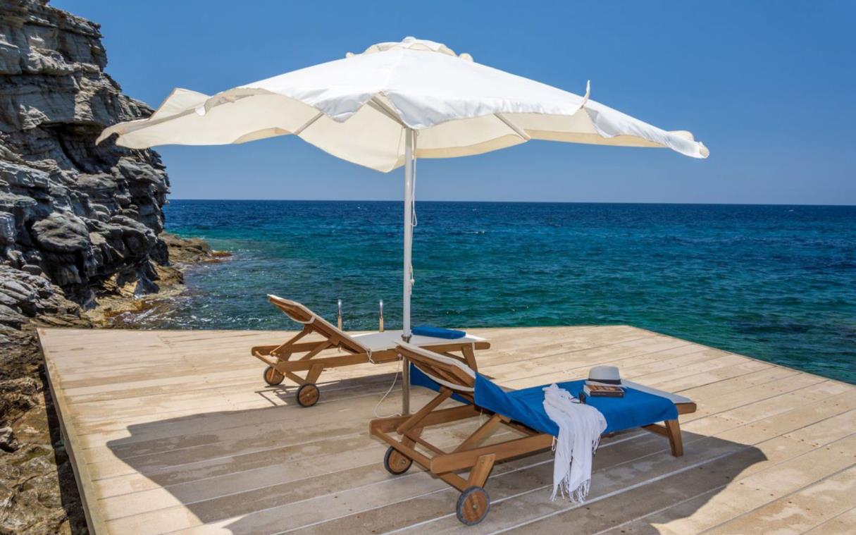 Villa Cyclades Syros Greek Islands Luxury Sea Pool Blueros Dock 2