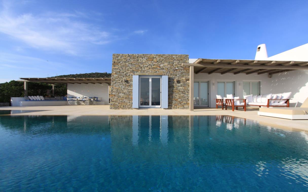 Villa Paros Cyclades Islands Greece Beach Luzury Haroula Swim 6