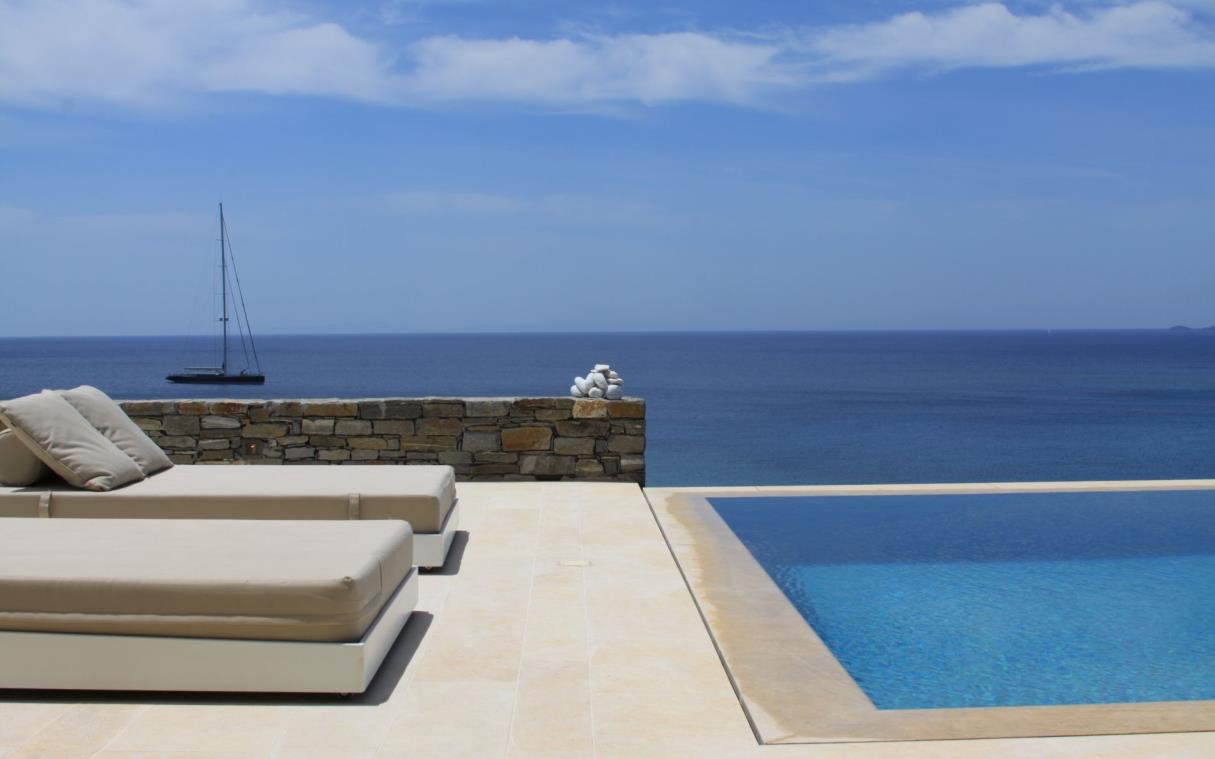 Villa Paros Cyclades Islands Greece Beach Luzury Haroula Swim 1