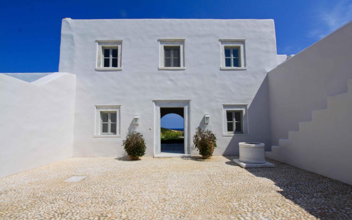 Villa Paros Cyclades Greece Beach Pool Nefeli Ext