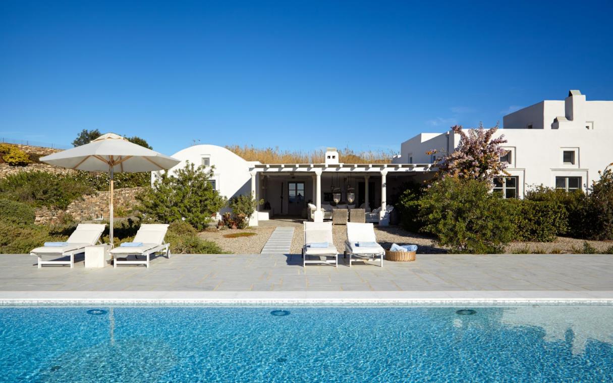 Villa Paros Cyclades Greece Beach Pool Nefeli Pool 5