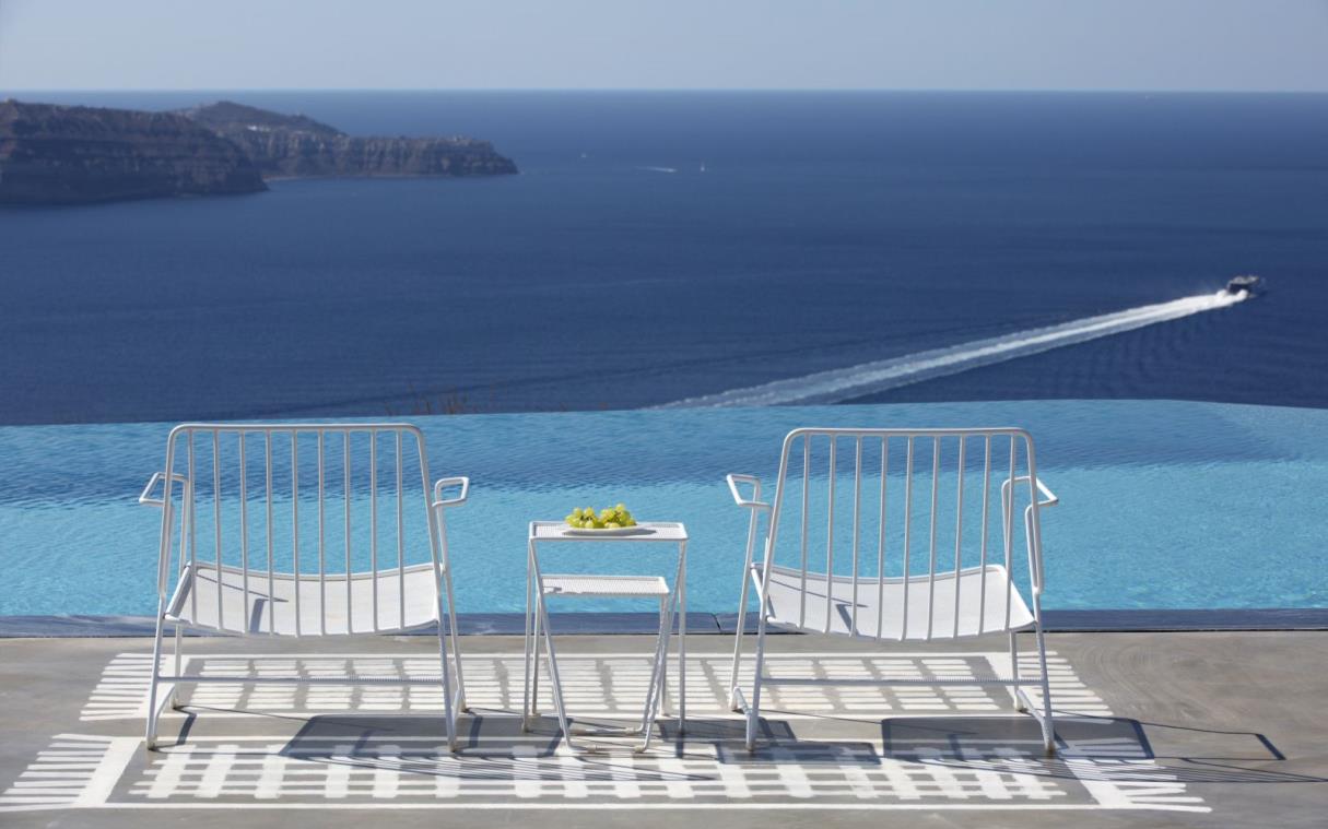 Villa Santorini Greek Islands Greece Luxury Pool Erosantorini Swim 4