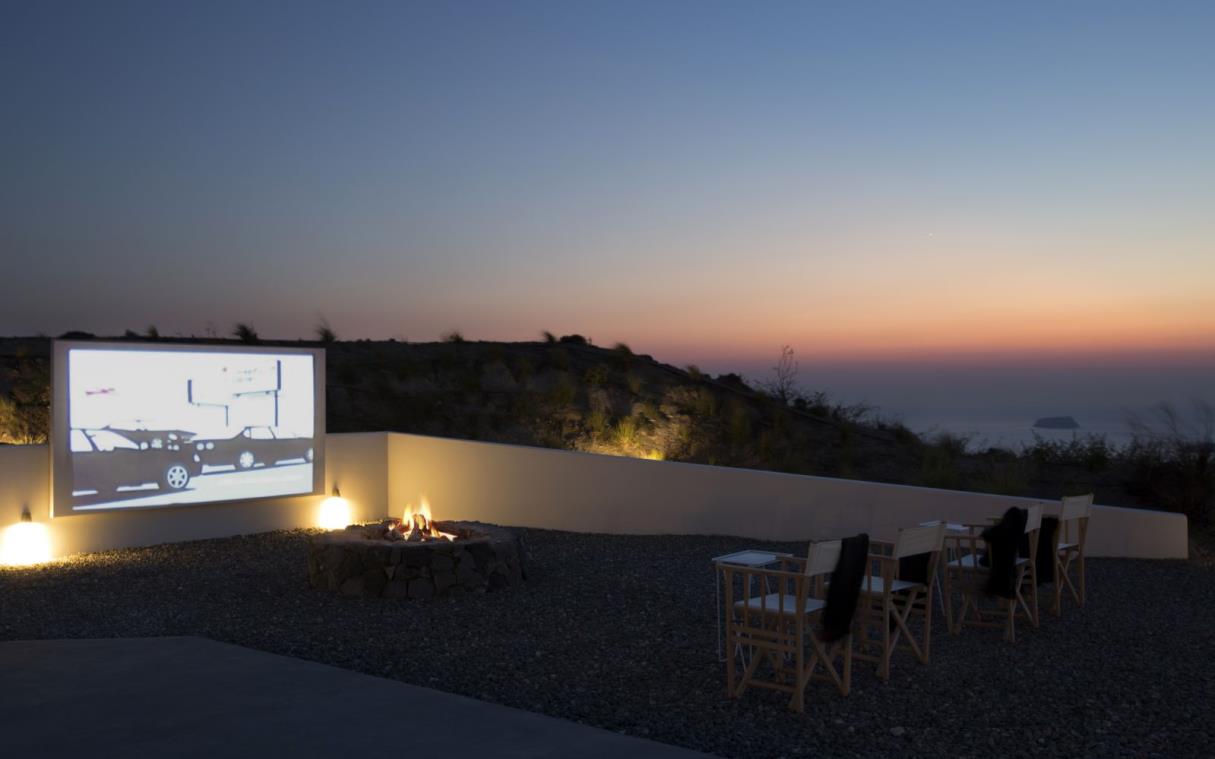 Villa Santorini Greek Islands Greece Luxury Pool Erosantorini Out Cin