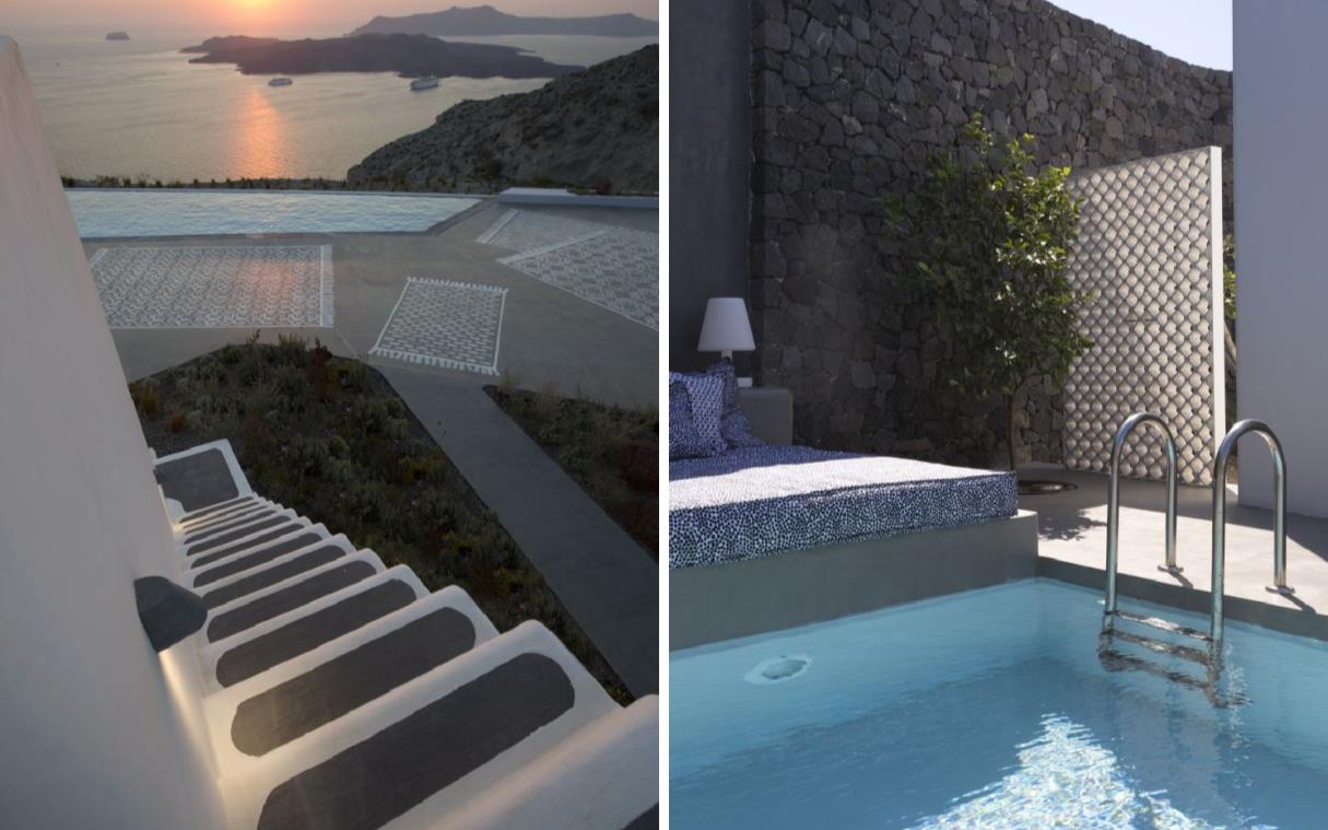 Villa Santorini Greek Islands Greece Luxury Pool Erosantorini Terr Jac