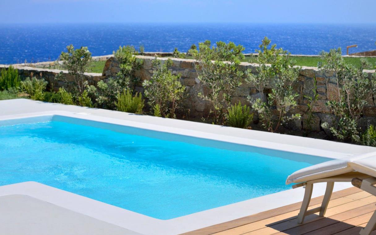 Villa Mykonos Cyclades Greece Pool Luxury Sea Views Eros Pool 2
