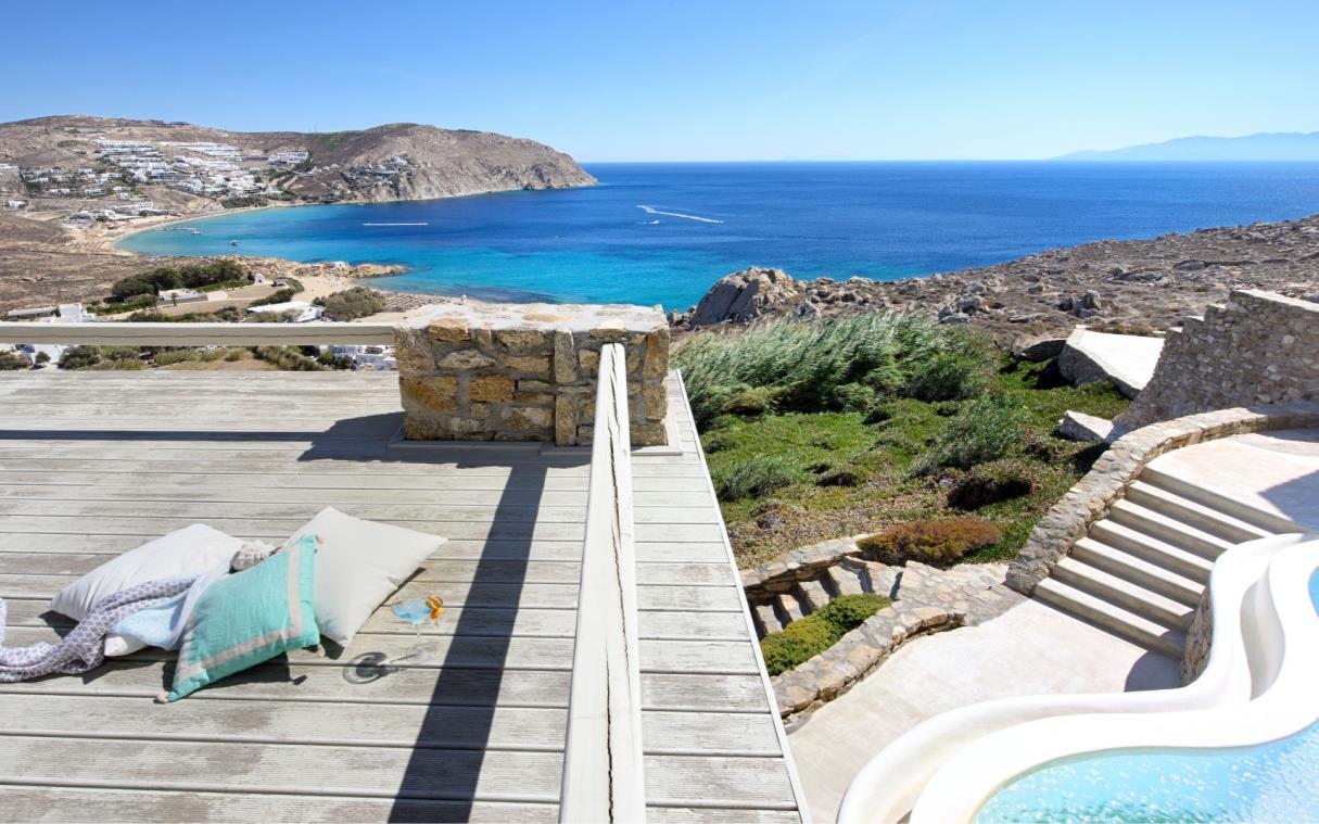 Villa Mykonos Cyclades Greece Luxury Pool Serenity Ter 1