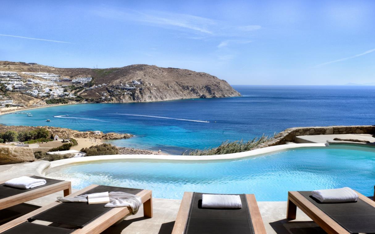 Villa Mykonos Cyclades Greece Luxury Pool Serenity Swim 1