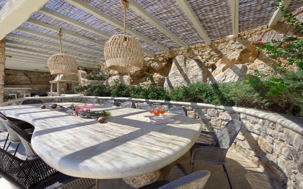 Villa Mykonos Cyclades Greece Luxury Pool Serenity Din 8