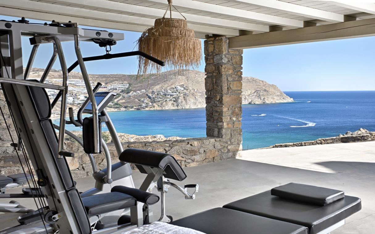 Villa Mykonos Cyclades Greece Luxury Pool Serenity Gym 1