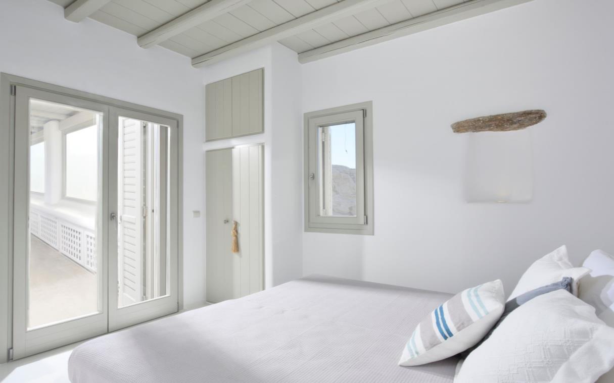 Villa Mykonos Cyclades Greece Luxury Pool Serenity Bed 12
