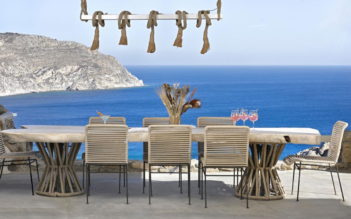 Villa Mykonos Cyclades Greece Luxury Pool Serenity Din 11