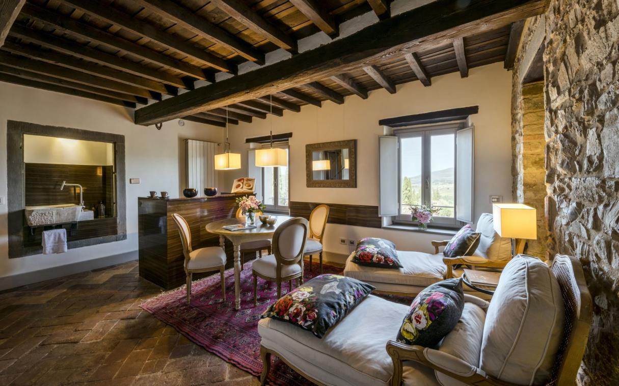 Villa Chianti Tuscany Italy Luxury Countryside Pool Vitigliano Liv 1