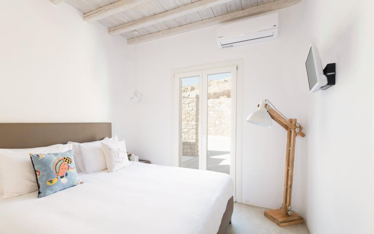 Villa Mykonos Cyclades Greek Islands Greece Luxury Pool Fleur De Sel Bed 11