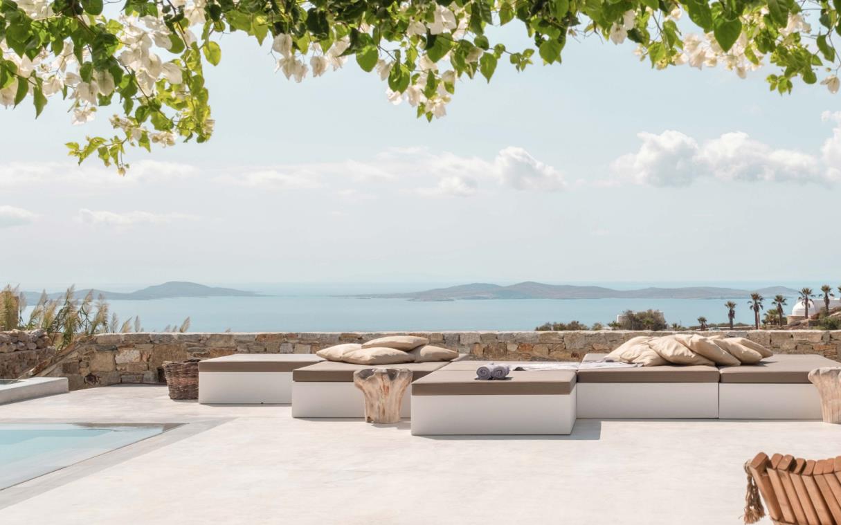 Villa Mykonos Cyclades Greek Islands Greece Luxury Pool Fleur De Sel Out Liv 4