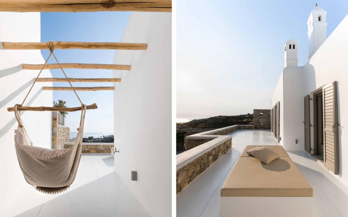 Villa Mykonos Cyclades Greek Islands Greece Luxury Pool Fleur De Sel Out Liv
